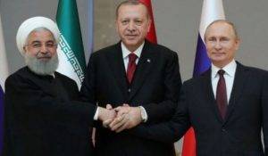 اردوغان میزبان حسن روحانی و ولادیمیر پوتین می‌شود | توران ازمیر | سفر حسن روحانی و ولادیمیر پوتین به ترکیه